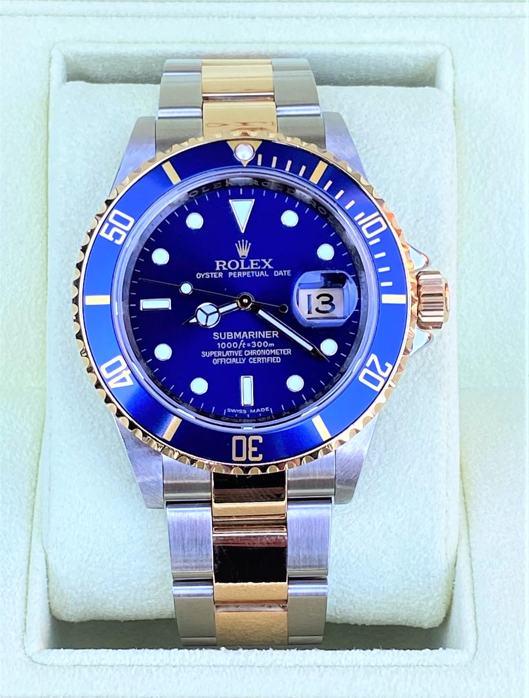 Harga rolex submariner on sale blue