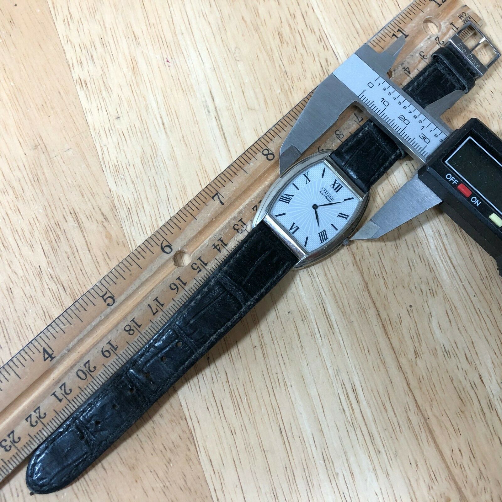 Citizen Stiletto Eco-Drive G820-S012244 Men Slim Thin Sapphire
