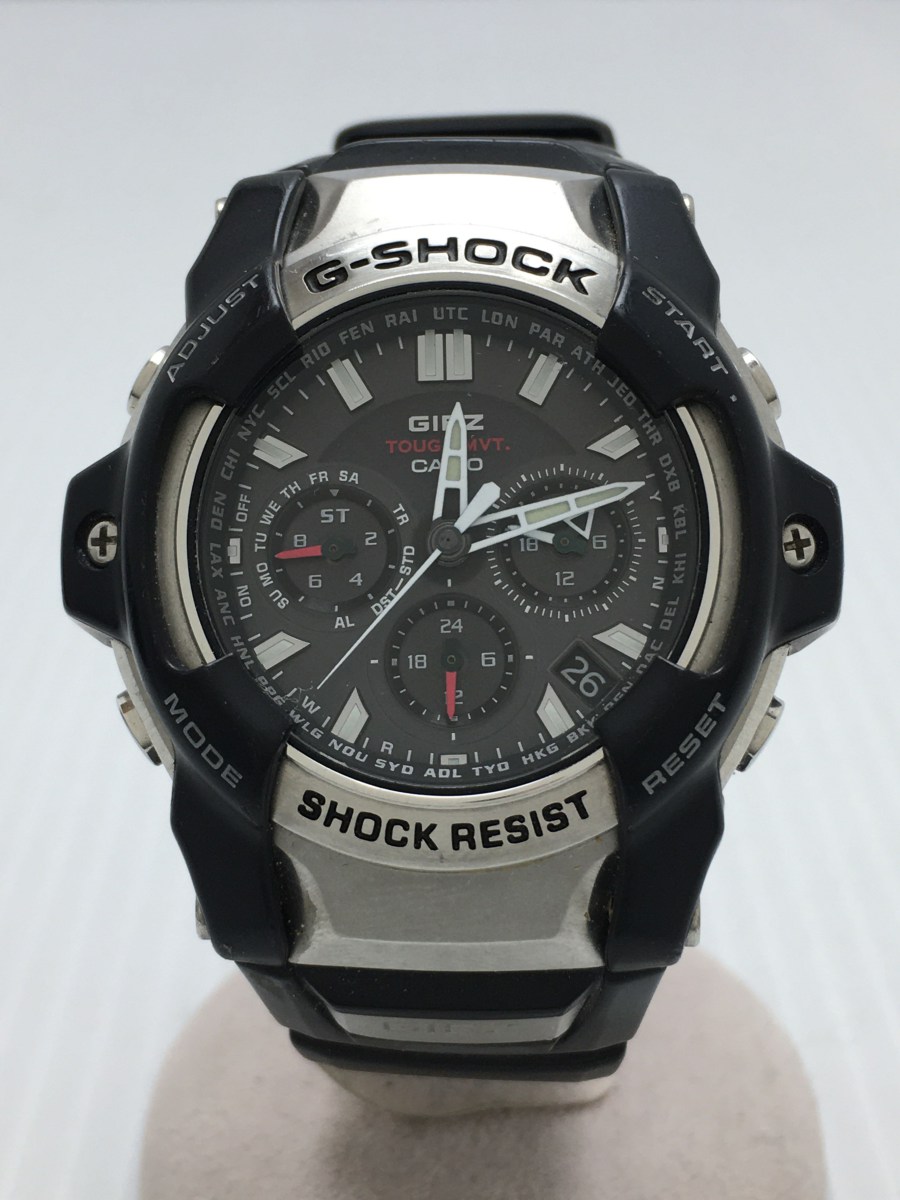 Used] CASIO ◇ G-SHOCK GIEZ / Analog / Black / GS-1400-1AJF / With