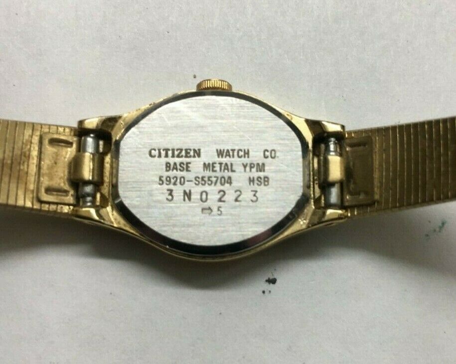 Citizen watch co on sale base metal yp 5920