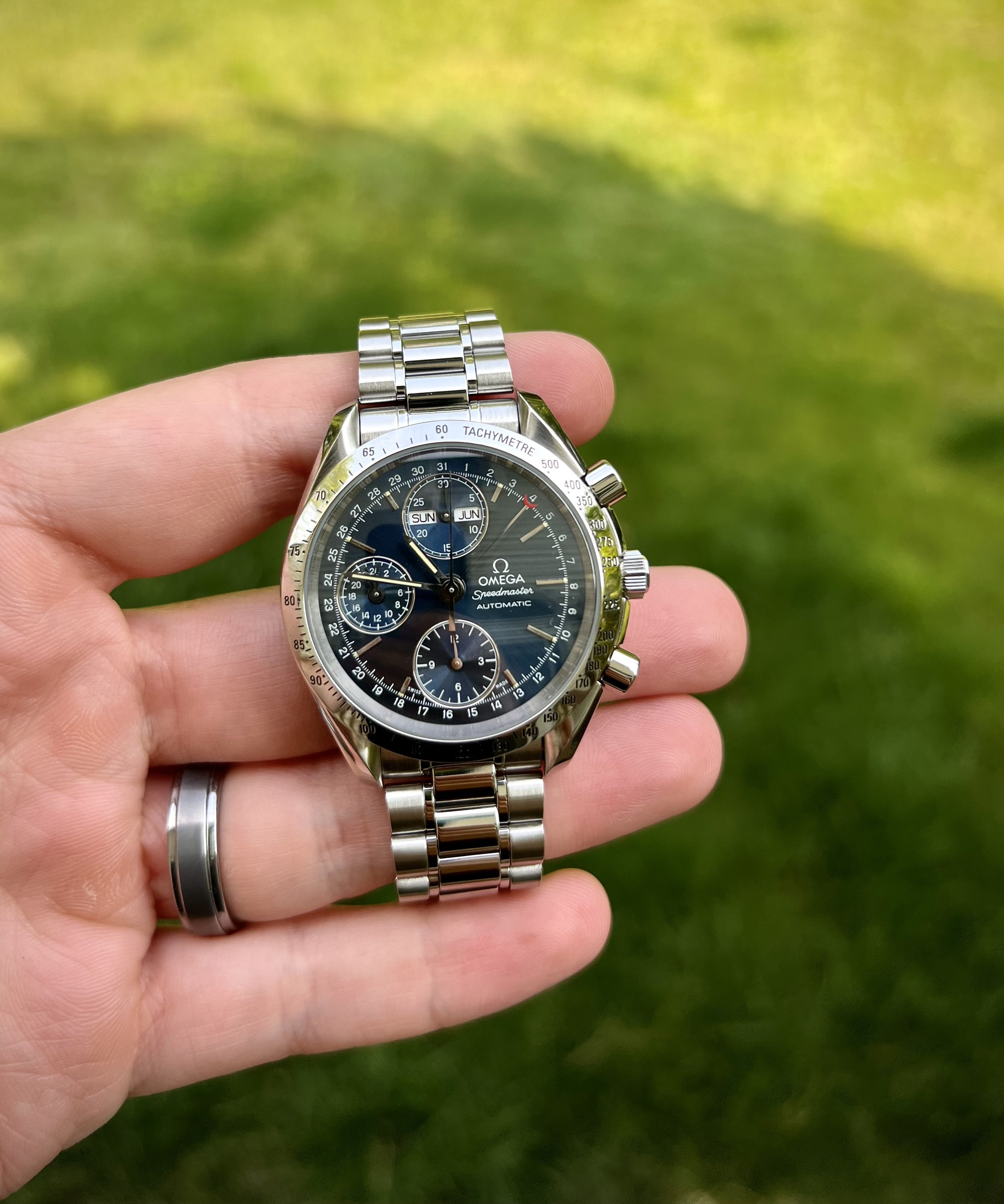 Omega Speedmaster Triple Date 3521.80 WatchCharts Marketplace