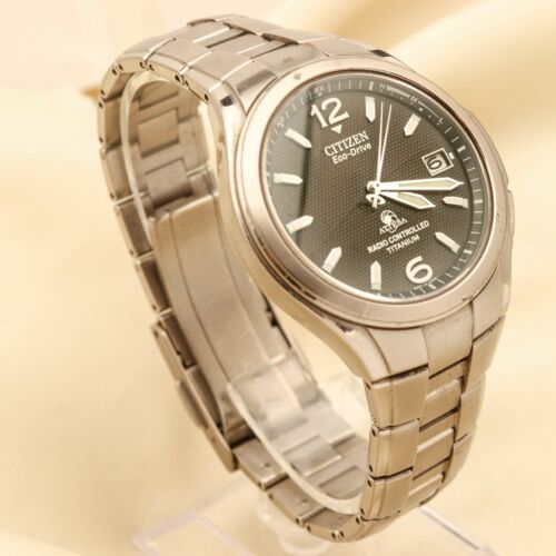 CITIZEN ATTESA Eco-Drive Radio Controlled Titanium H410-T003788