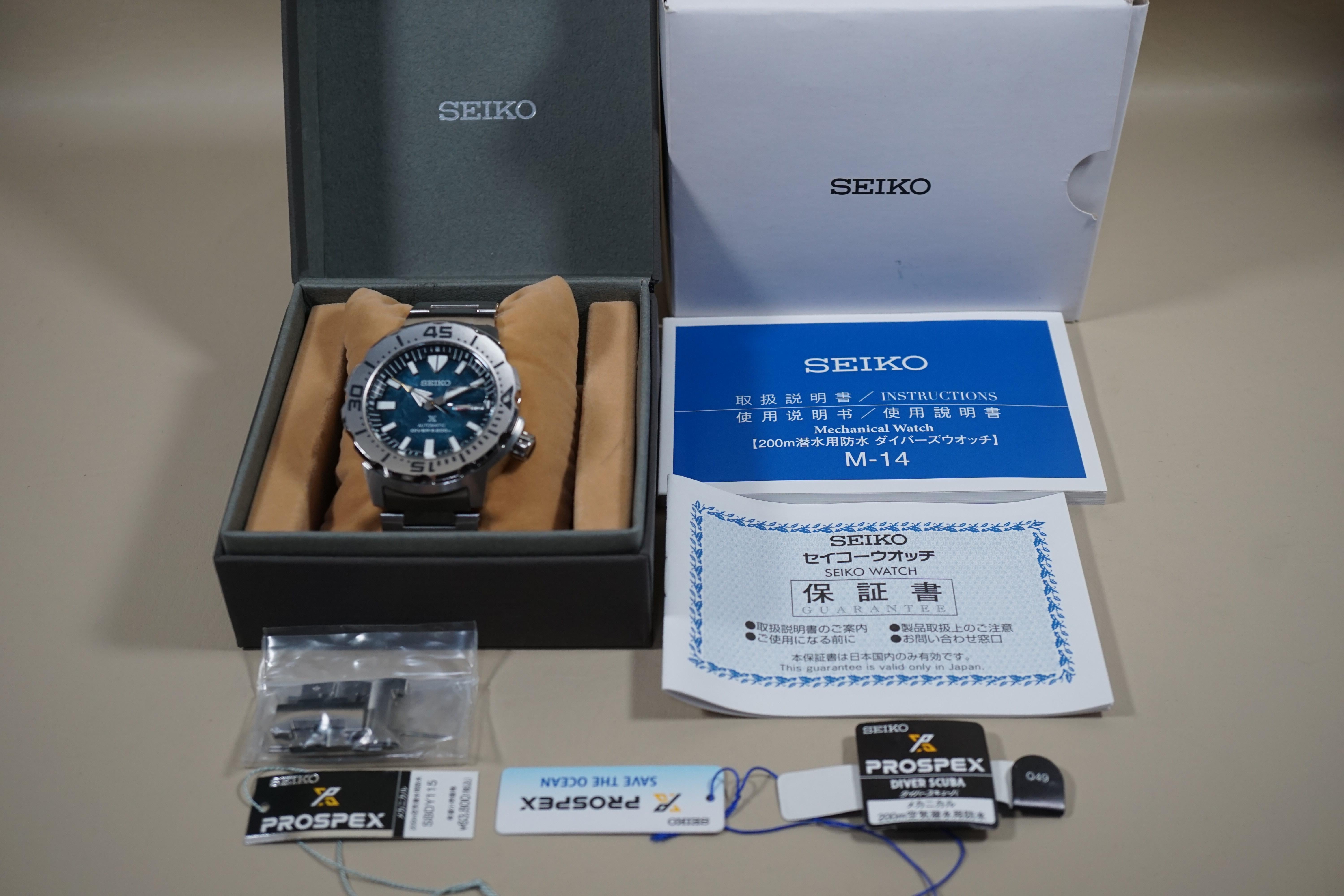 WTS] Seiko Prospex SBDY115 4R36 Save The Ocean Monster Automatic