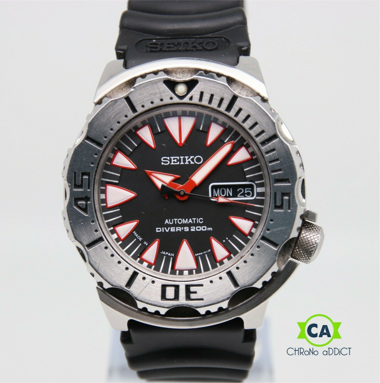 SEIKO SRP313 VAMPIRE MONSTER Men's Diver watch SRP313J2 Dracula 日本製??  3N1302 | WatchCharts