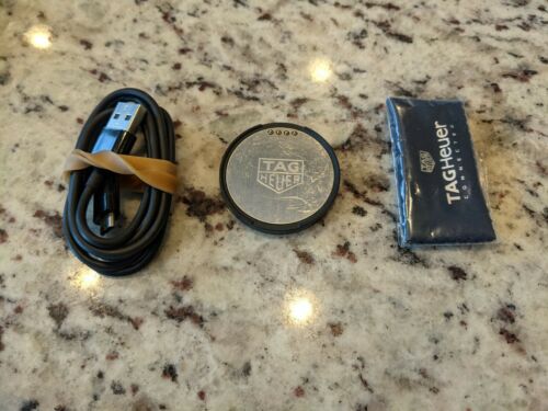 Tag Heuer Connected Modular 45 Charger charging puck with cable