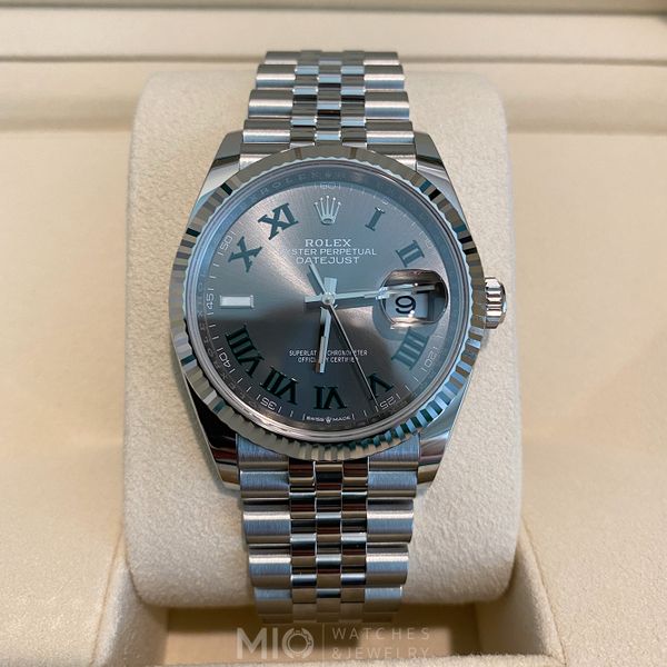 FS: Rolex Datejust 36mm 126234 Slate Dial Jubilee Bracelet Unworn ...