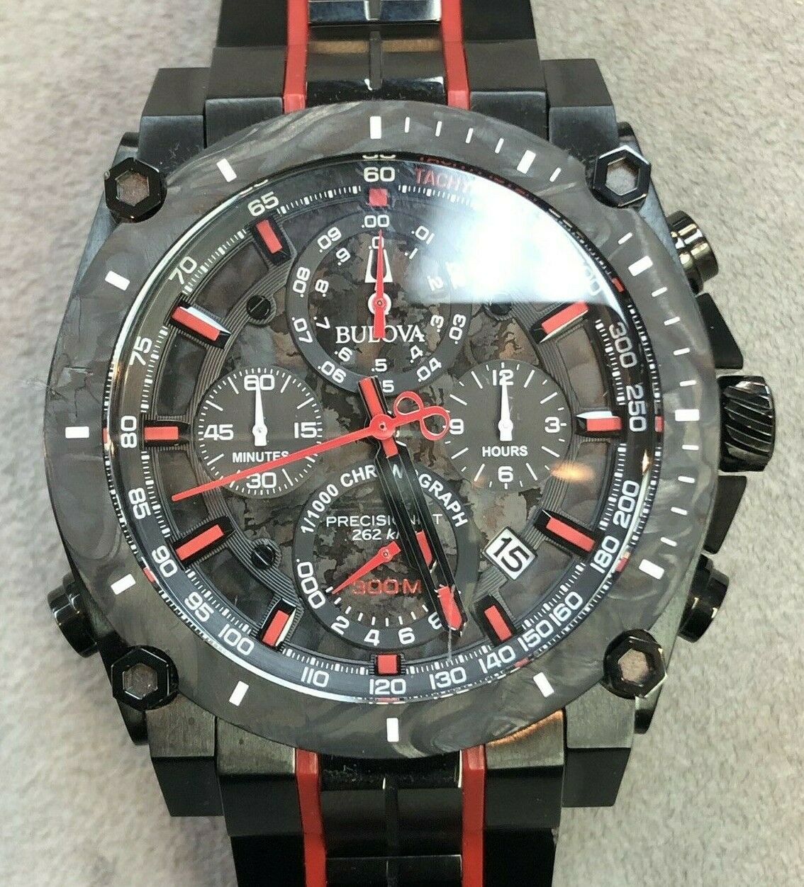 bulova precisionist red