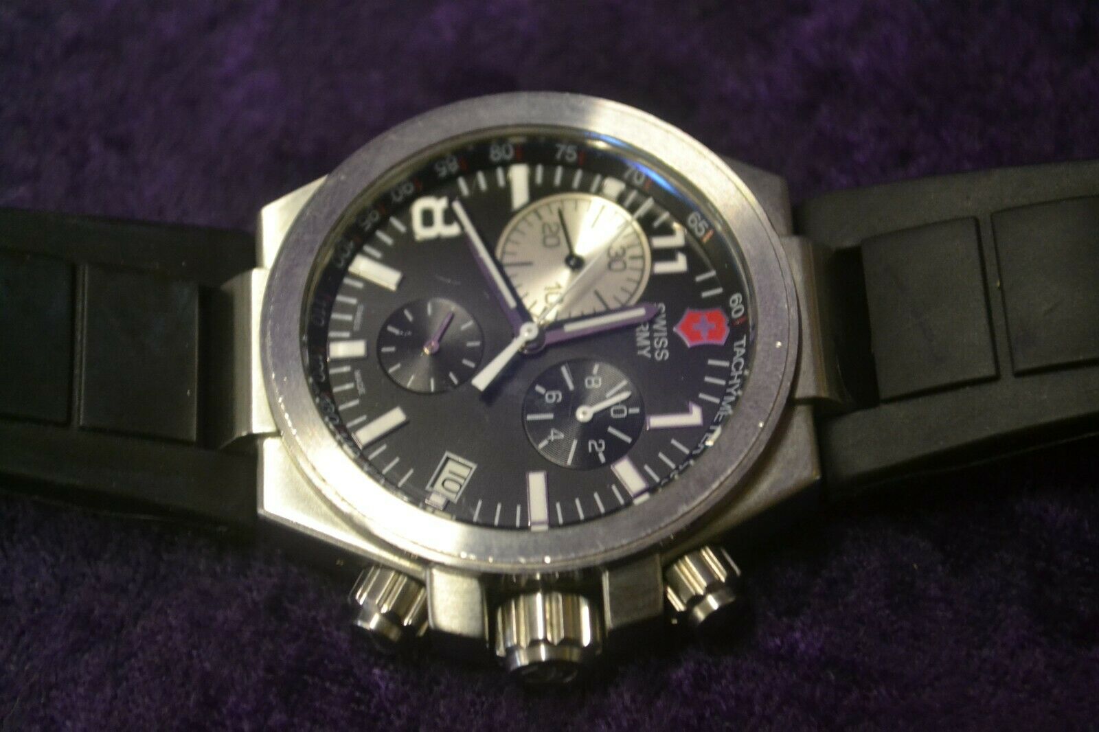 Victorinox Swiss Army Convoy Chrono - Rubber Strap - 241157 - 42mm