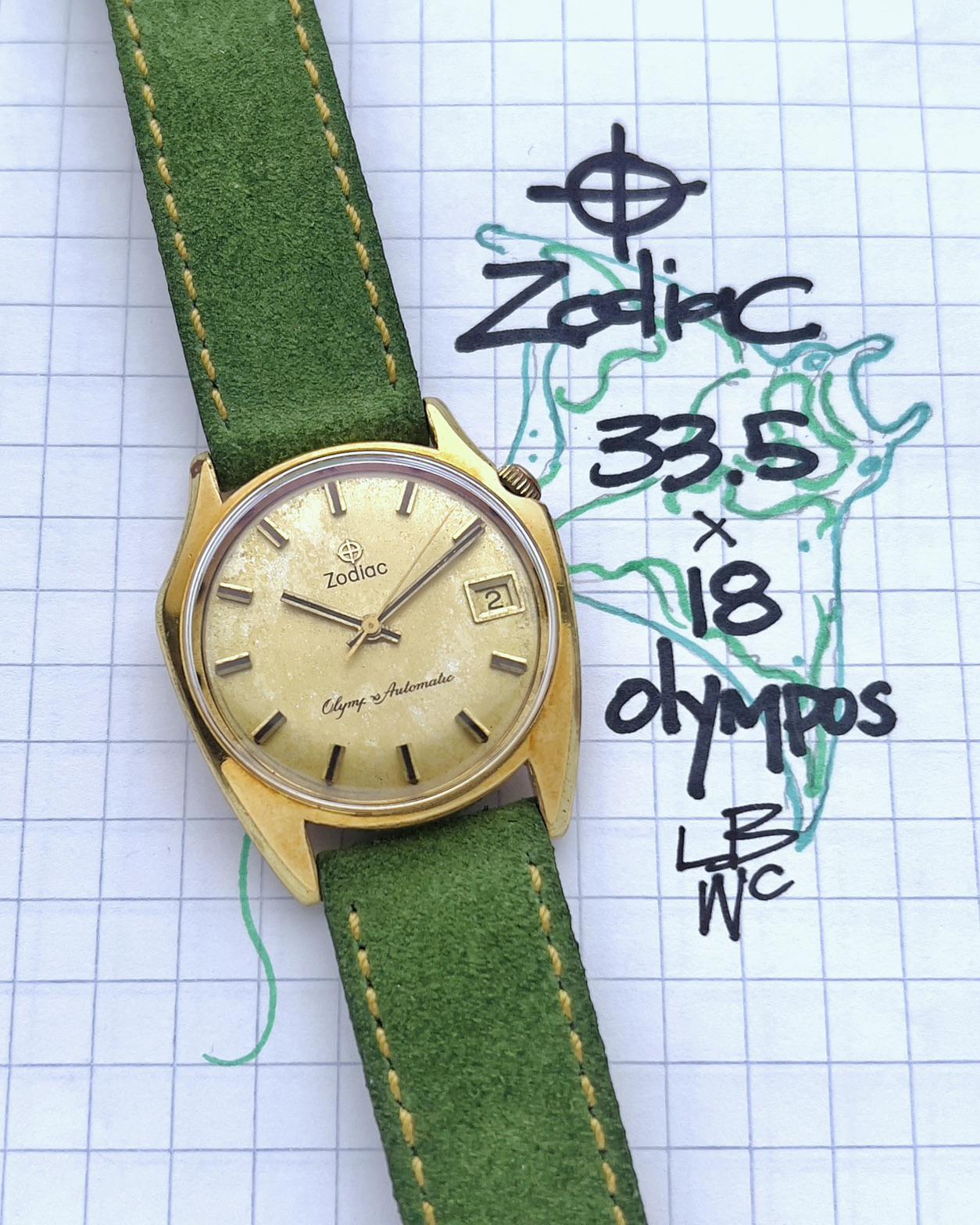 WTS] Zodiac Olympos Automatic circa 1960s | WatchCharts