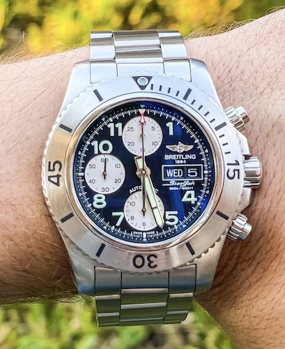 breitling superocean steelfish chronograph