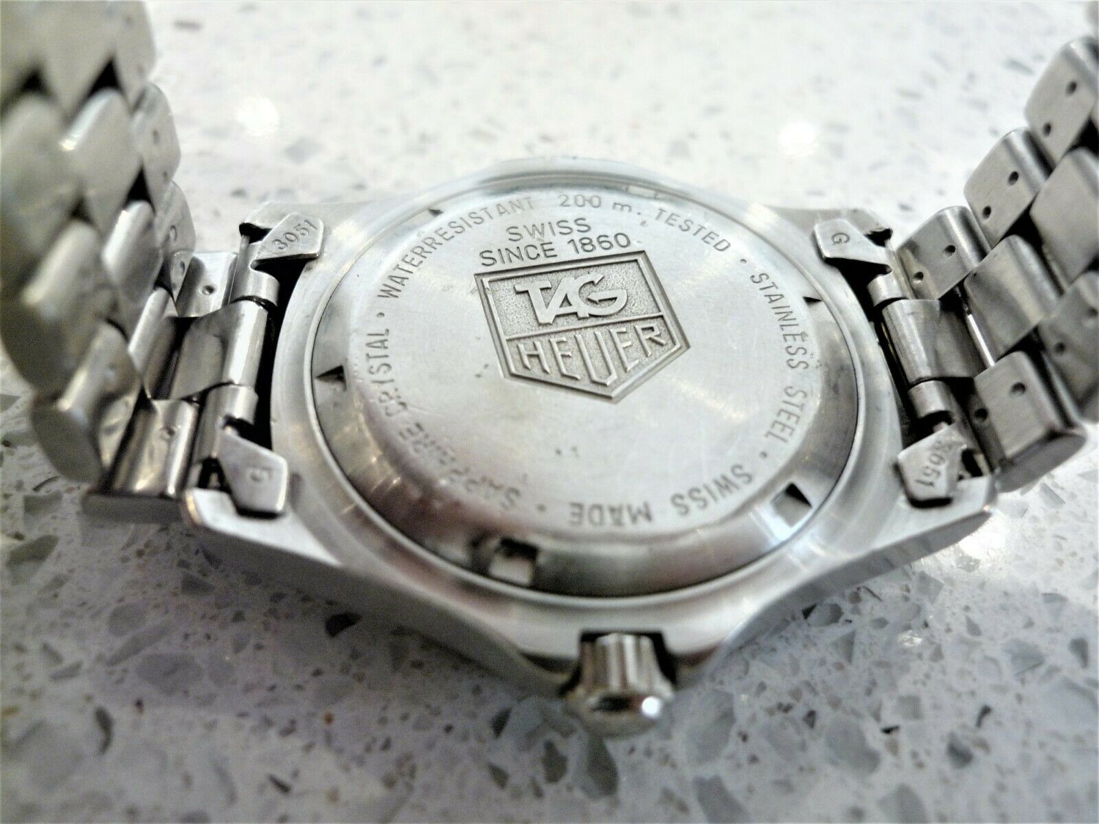 TAG HEUER professional 2000 WK 1115 0 diving watch 200m Waterproof