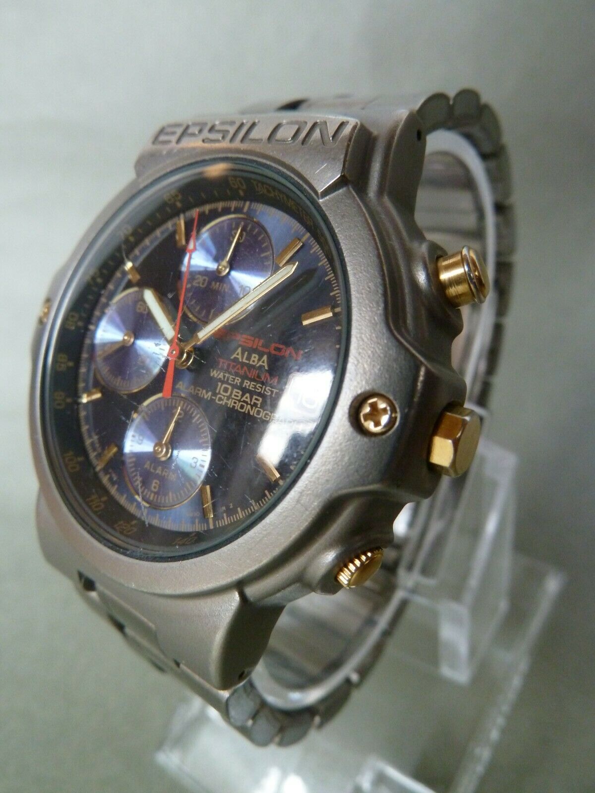 SEIKO ALBA EPSILON TITANIUM チタン 腕時計｜ファッション