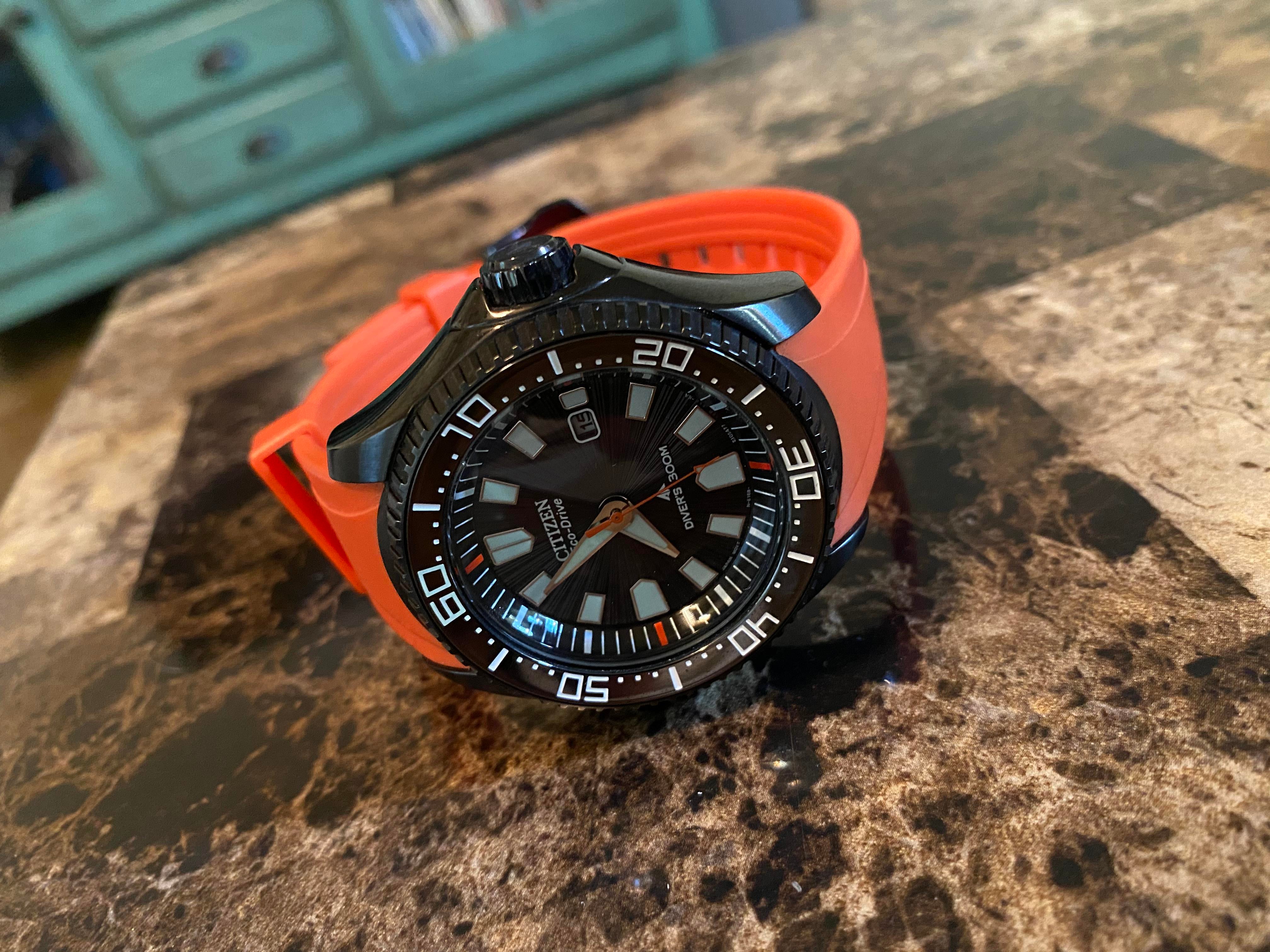 Citizen promaster clearance orange