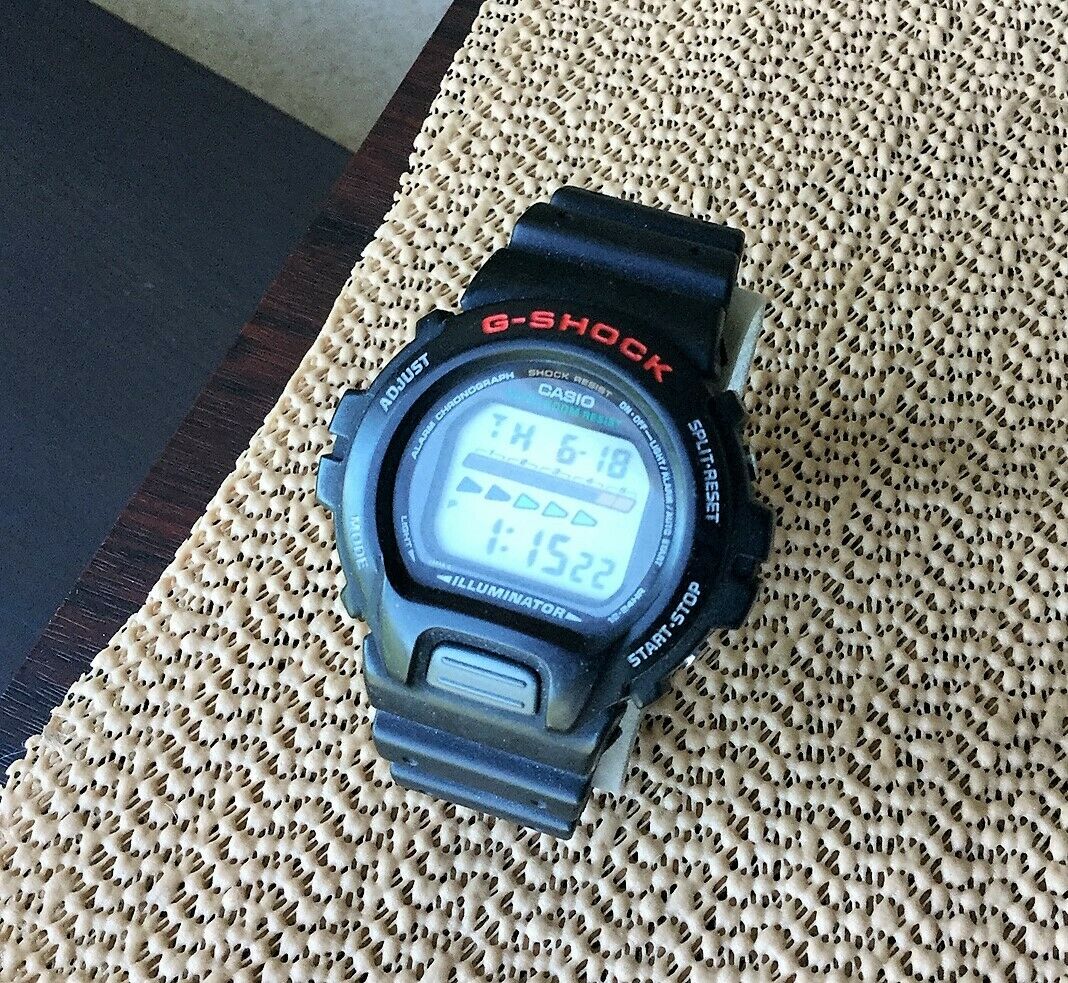 g shock navy green