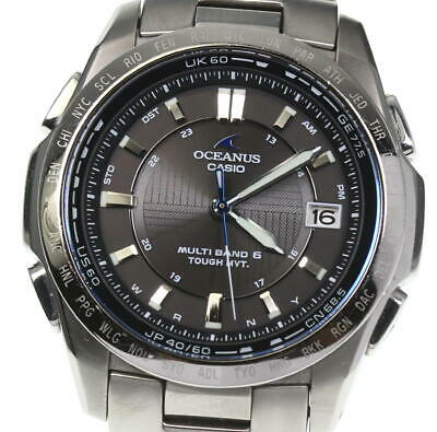 CASIO Oceanus OCW-T100TD-1AJF gray Dial Solar Powered Radio Men's