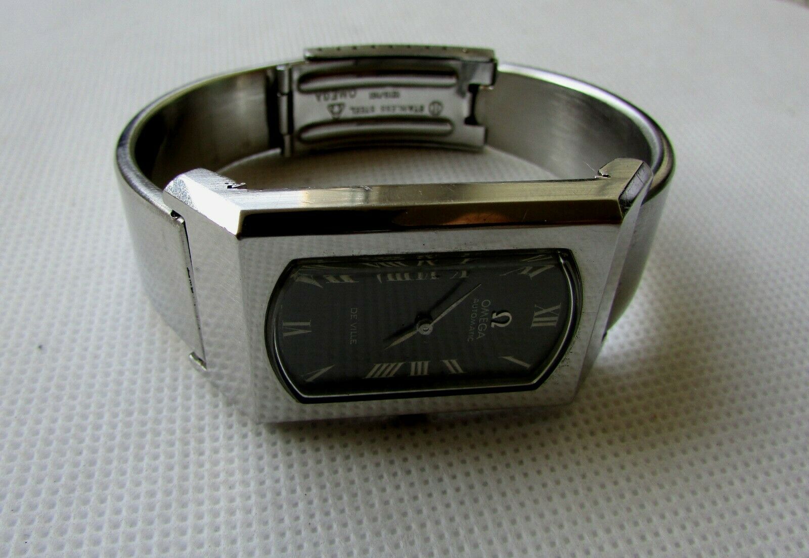 Omega Deauville De Ville Tank Ref ST 155.0006 Rare Vintage Men's