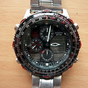 CITIZEN Promaster World Time Chronograph WR100 C300-089944