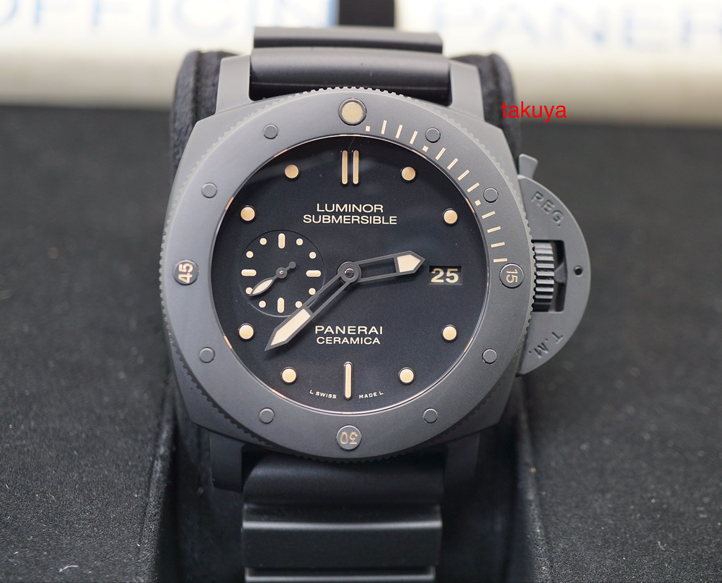 FSOT Panerai PAM 508 LUMINOR SUBMERSIBLE 1950 CERAMIC SPECIAL