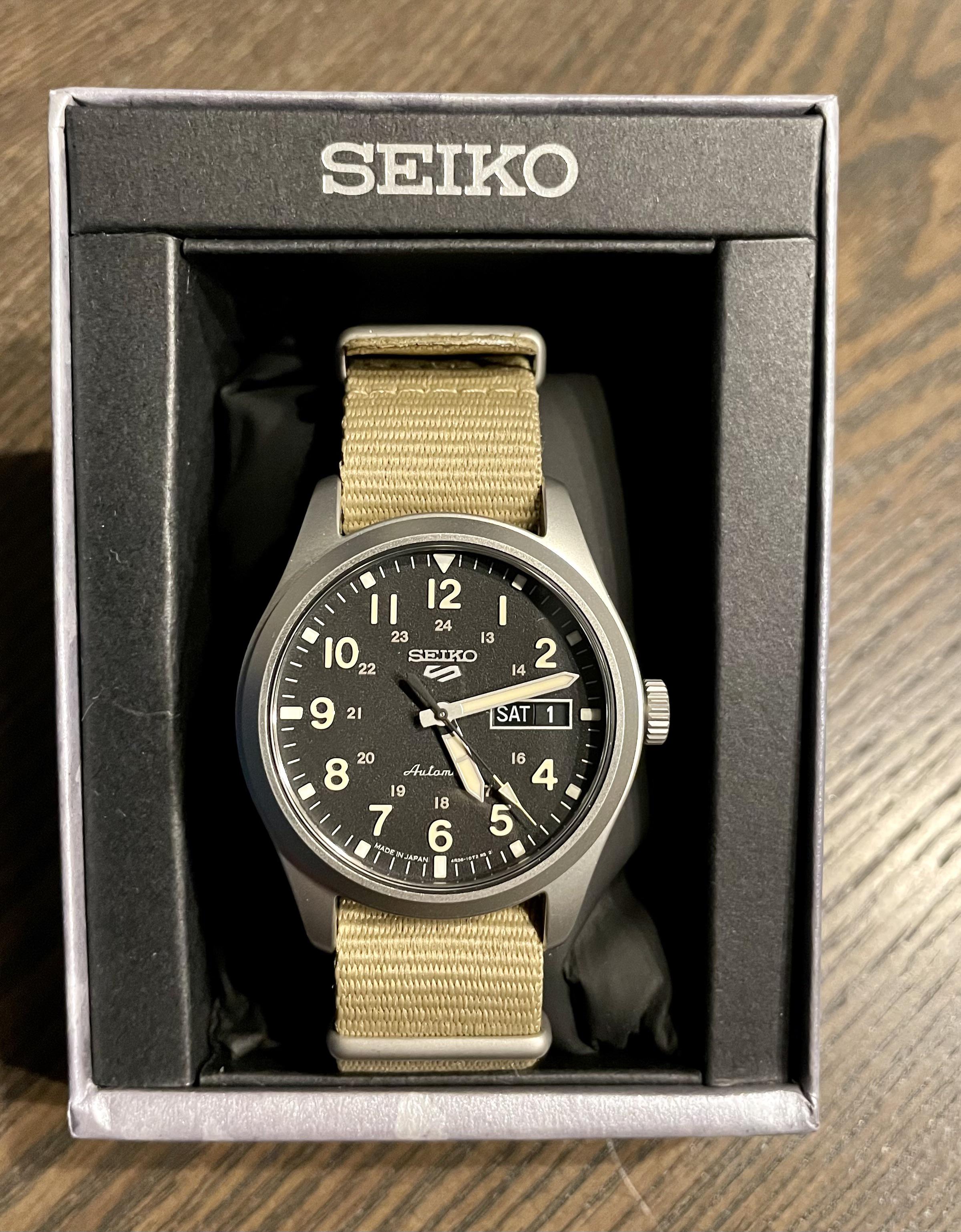 [WTS] Seiko SRPG35 Field Watch - LNIB | WatchCharts