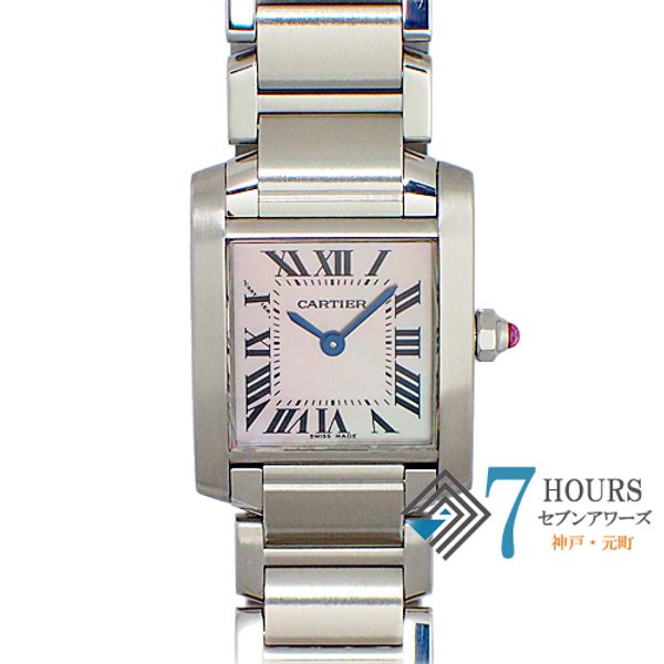 [84049] Cartier Cartier W51028Q3 Tank Francaise SM Pink Shell Dial