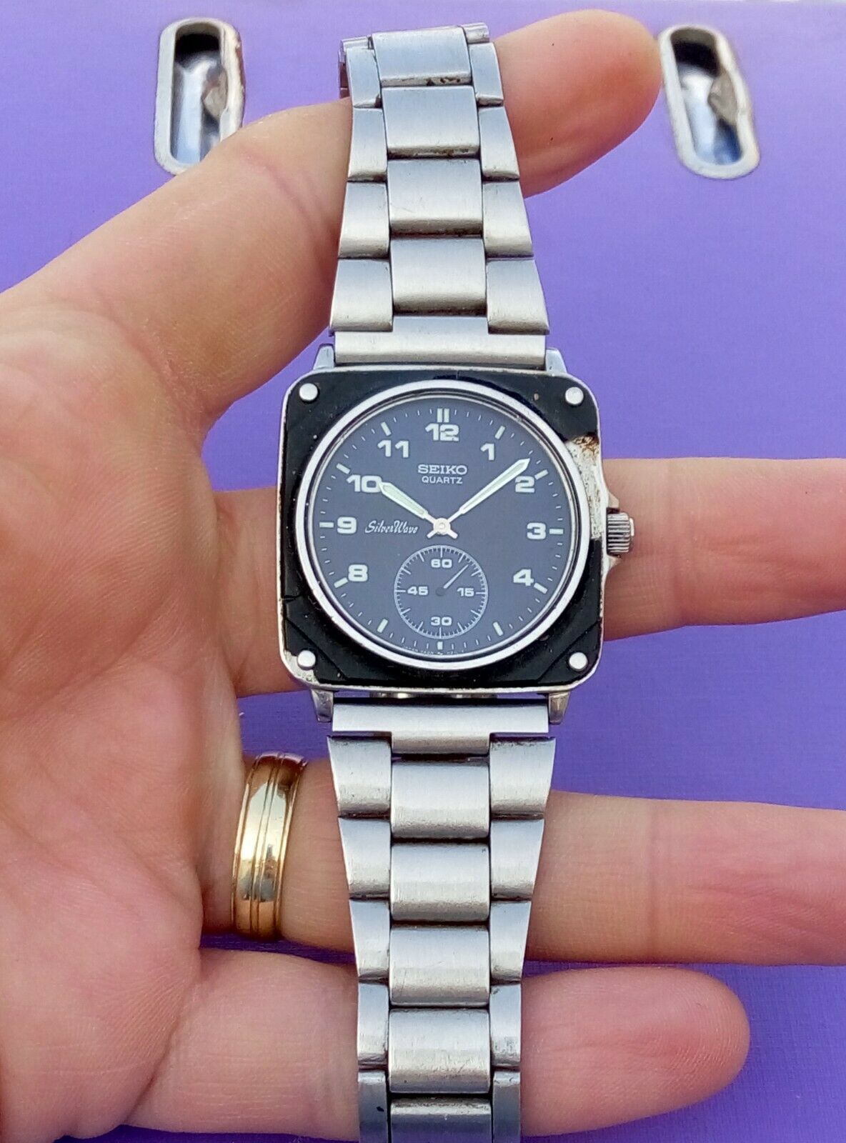 セイコー Silver Wave シルバーウェーブ 2628-0040 Rare Vintage Seiko Silverwave 2628-0040 Quartz Men's Japan