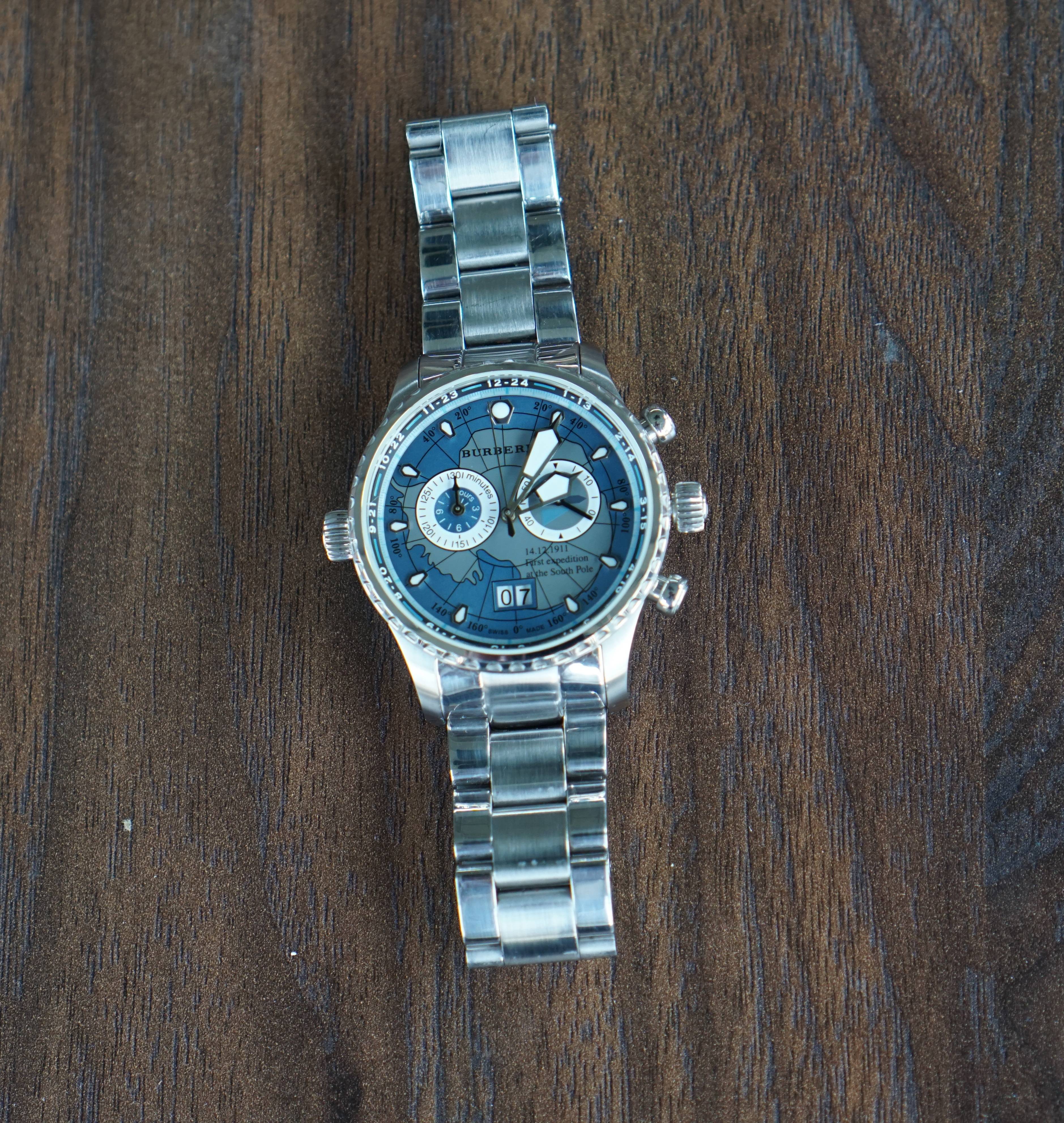 burberry south pole expedition watch