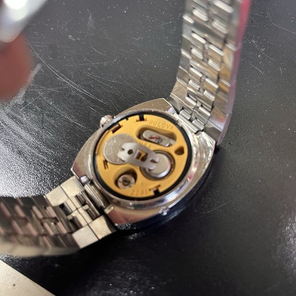 RARE Vintage Bulova Computron Big Block RED LED Watch 2281 ...