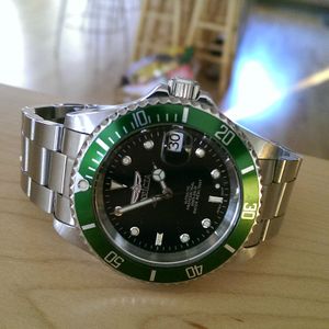 FS Invicta 8926ob NH35 Movement with Green Bezel Insert Black Bezel Insert Included WatchCharts Marketplace