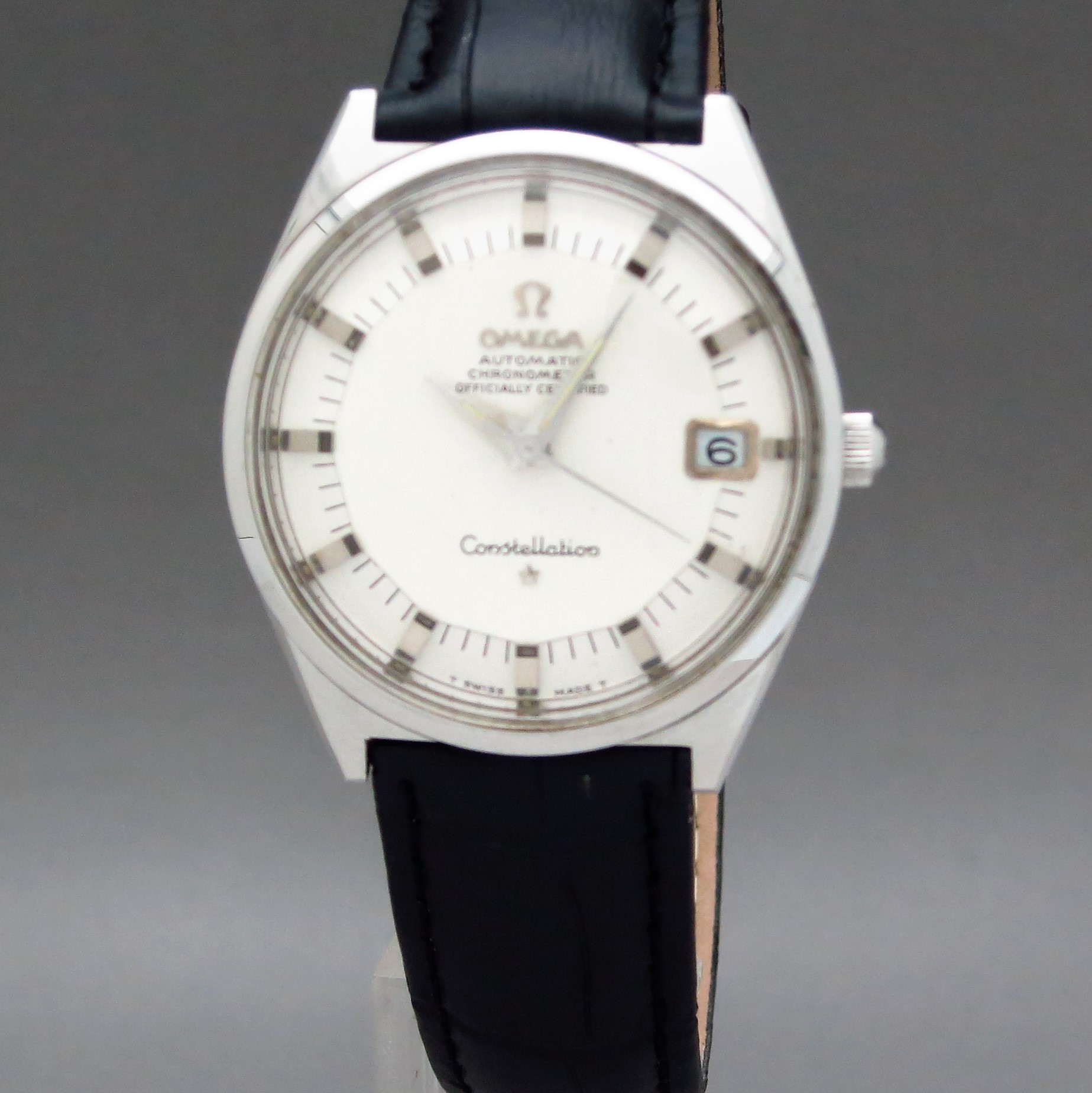 FS Omega Constellation 168.025 Pie Pan 1960s Vintage 34mm Auto