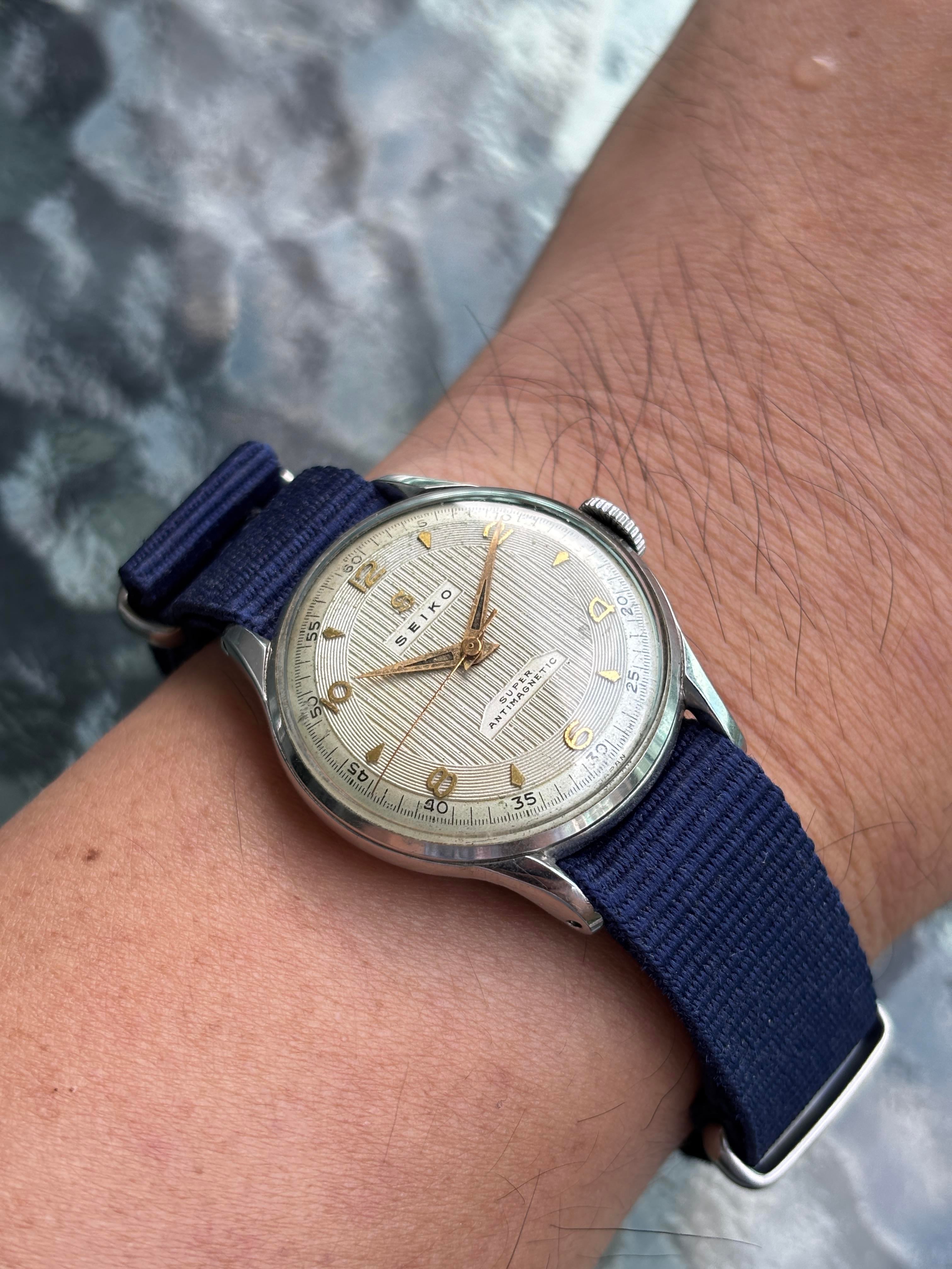 WTS] 1950s Seiko Super Antimagnetic (Ref. 13025) - Rare 