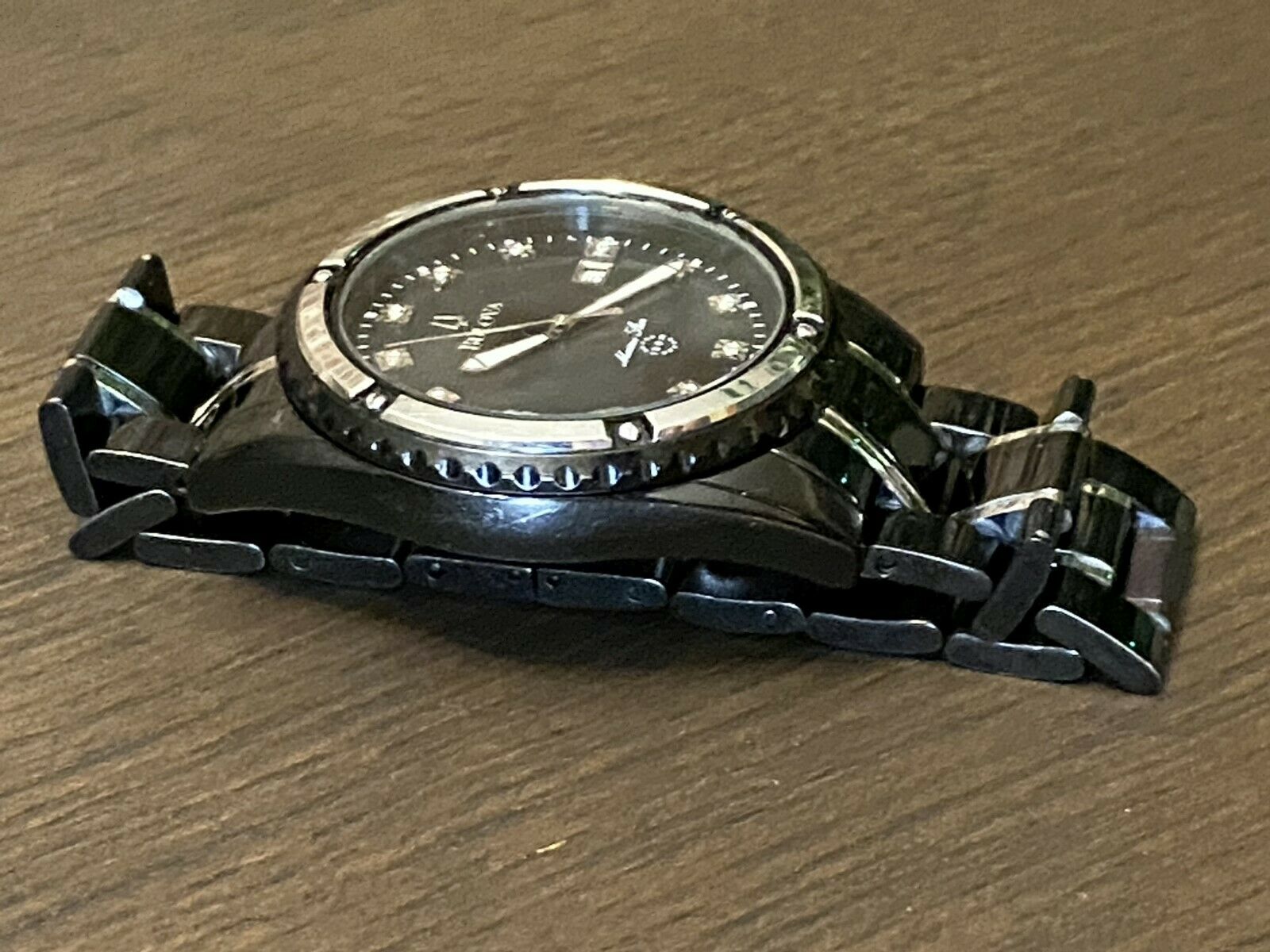 Bulova Men's Marine Star Quartz Black 42mm Watch with
