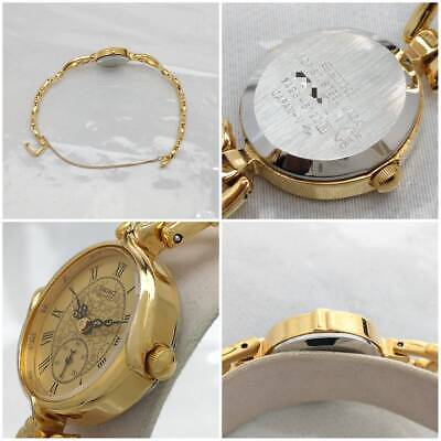 SEIKO 1428-5120 Ladies used watch quartz 3 needles gold