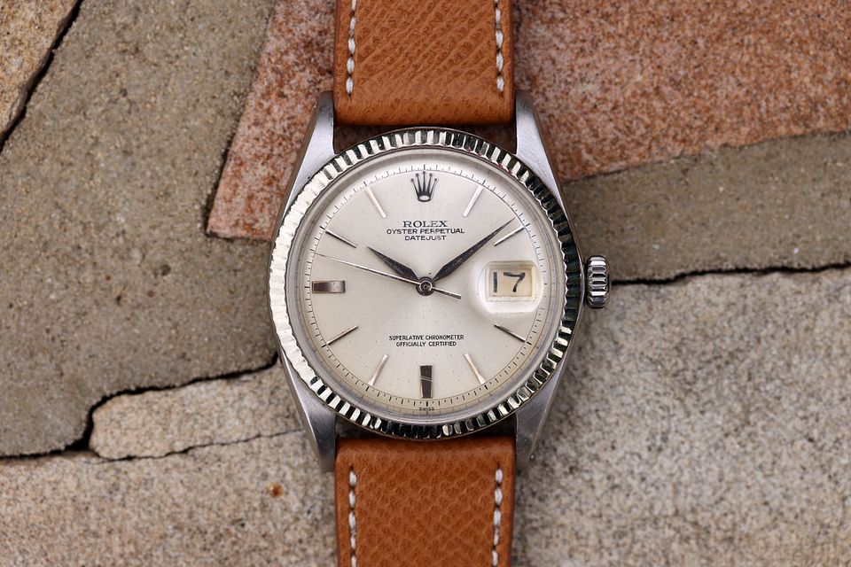 1963 Rolex DateJust ref. 1601 Door Stop Dial on Strap