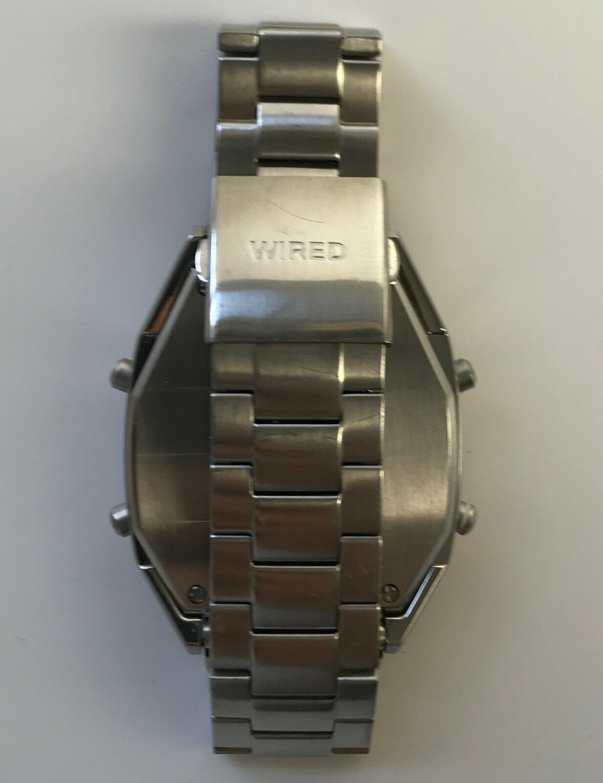 Seiko WIRED x BEAMS Solidity Watch silver digital W865