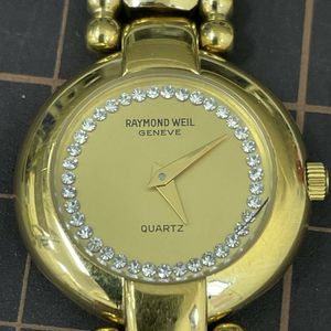 Raymond Weil 5839 Ladies Quartz Watch 18k Gold Filled Diamond Dial