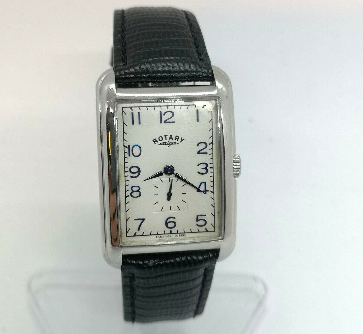 Rotary Portland GS02697/21 men's quartz rectangle watch