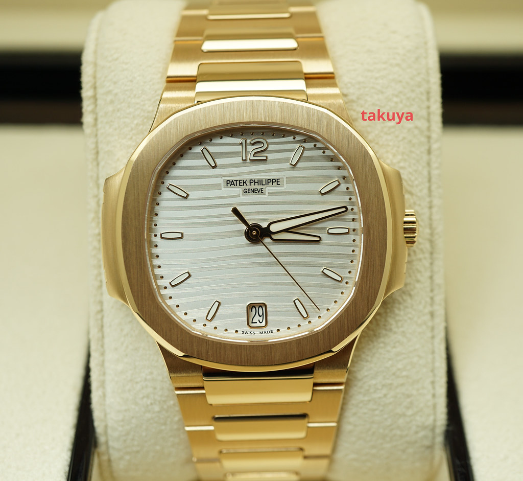 Patek Philippe Nautilus 18K Rose Gold Watch