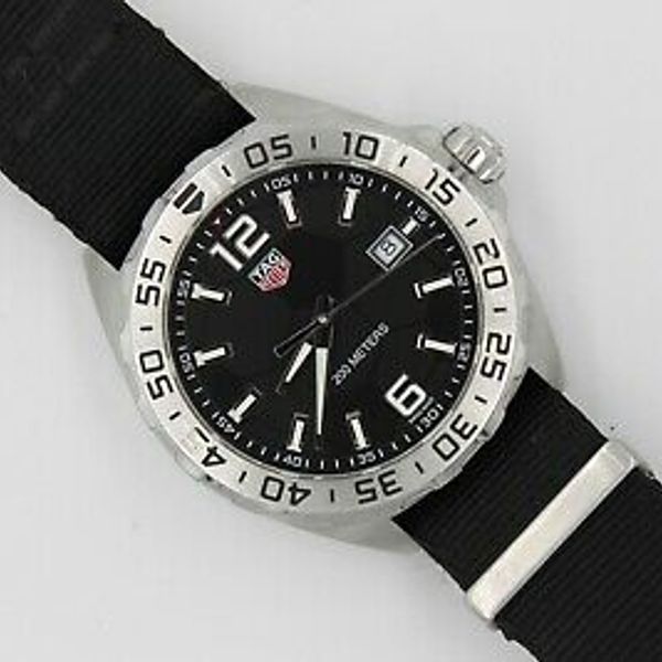 Tag Heuer WAZ1015.FC8198 Formula 1 Watch Mens Black NATO  display picture 2