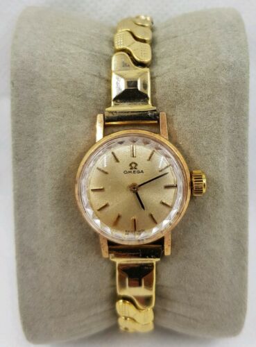 Omega Swiss Ladies Gold Plated Cocktail Watch cal 620 Ref