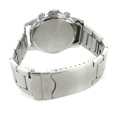Used] SEIKO CHRONOGRAPH 100M watch analog quartz chronograph