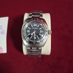 Vostok Amphibian 1967 2415.01/090659 - Orologio Subacqueo Automatico Russo 200m