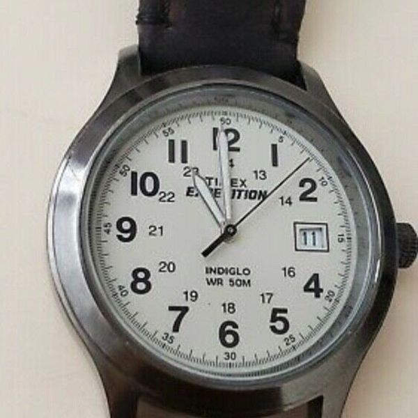 Timex Expedition 905 Y5 Watch leather brown WatchCharts