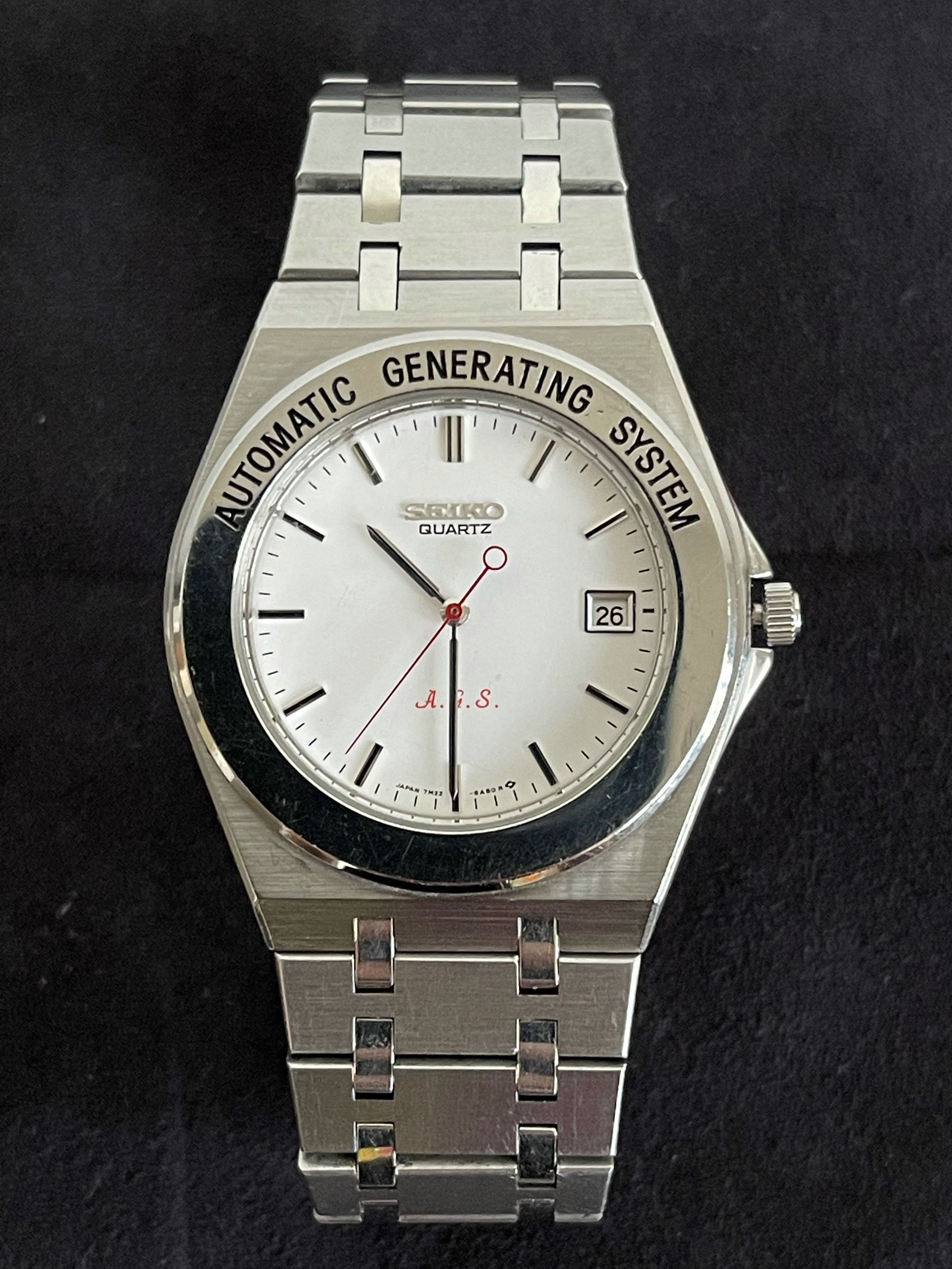 FSOT Seiko AGS 7M22 6A5A Royal Oak WatchCharts Marketplace