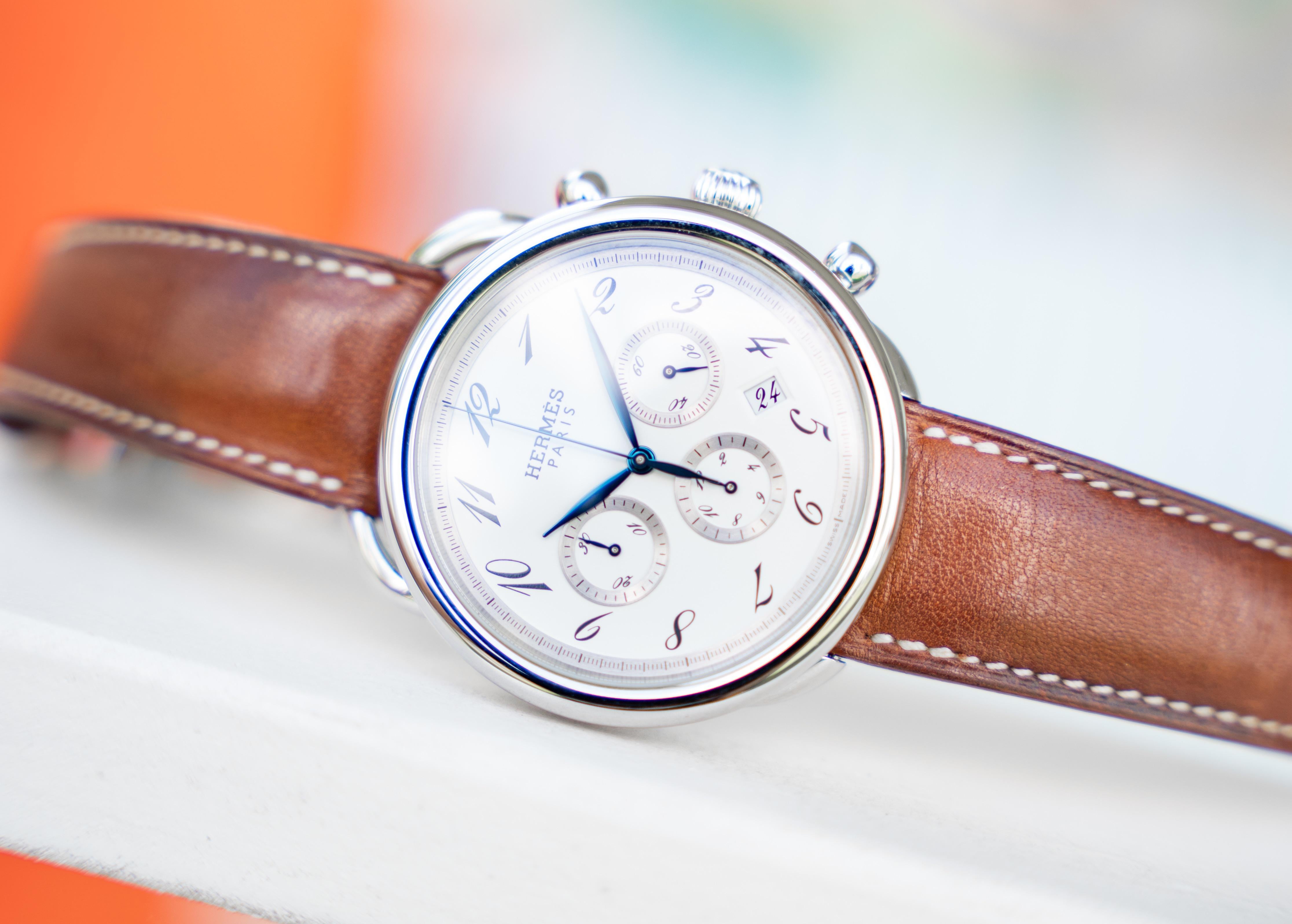 Hermes arceau clearance chronograph