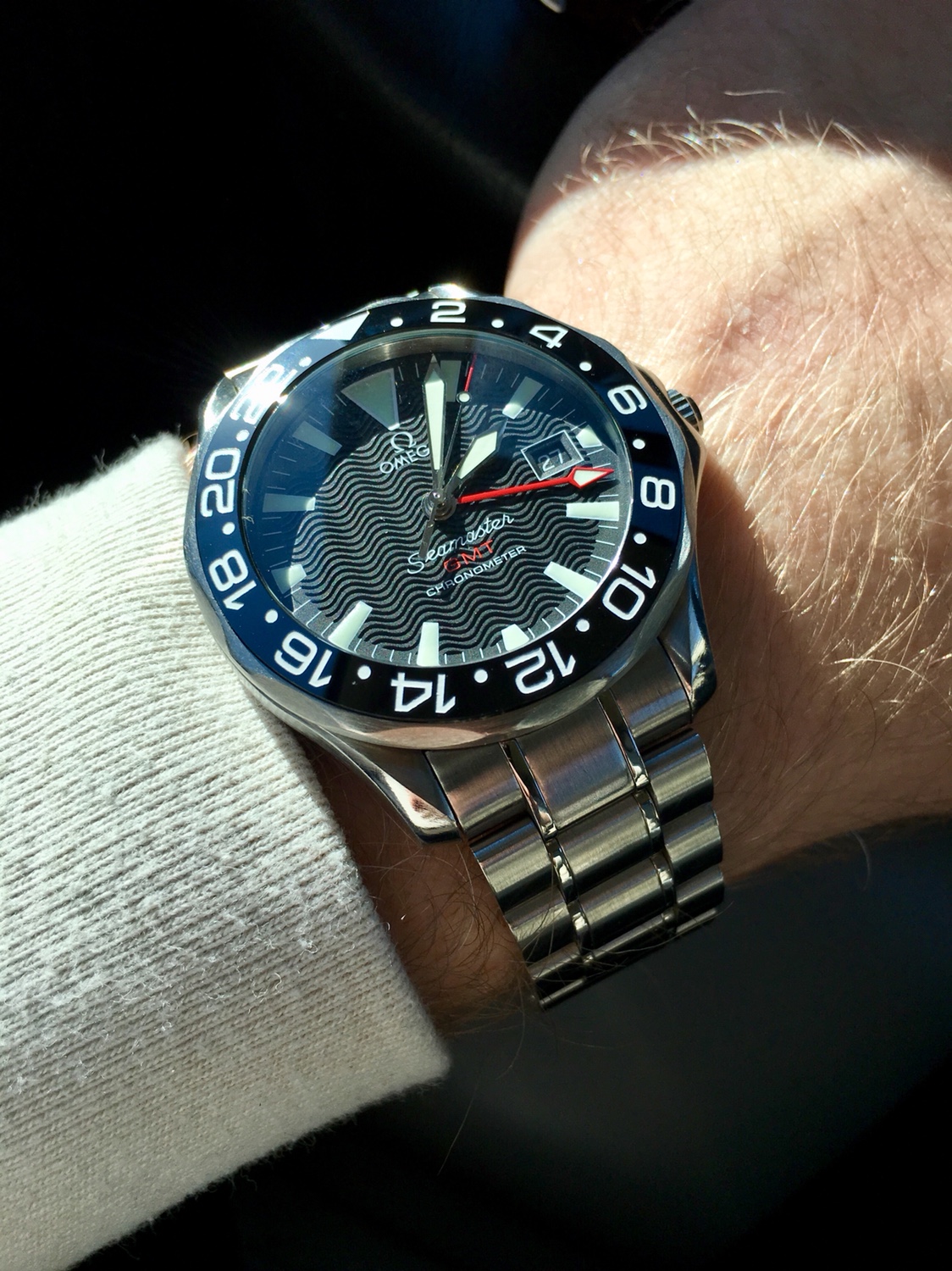 omega seamaster gmt 50th anniversary review