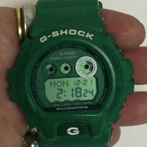 Casio G Shock 3420 GD X6900HT Green WatchCharts