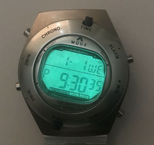 SEIKO Riders Watch SCED053 chronograph Giugiaro Design silver