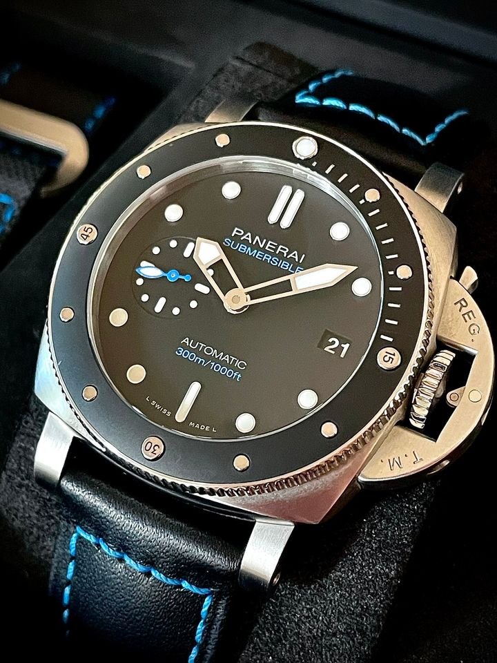 FS Panerai Luminor Submersible 1950s Case 42mm Ceramic Bezel