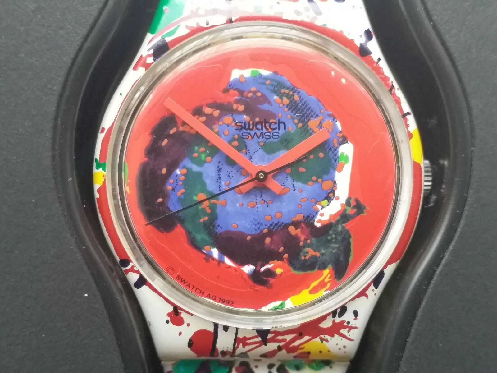 Swatch GZ123, Sam Francis art special Number 29360/49999 new with