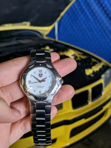 Tag Heuer Professional WL1010 200 Meters White Face with Box and